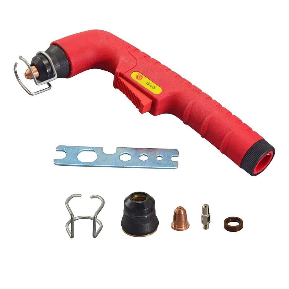 Riverweld Mb15 15ak Contact Tip M6 Tips Holder Difuser Shield cup Torch Neck for Mb15 15ak MIG Welding Torch 18pk - Zenithce