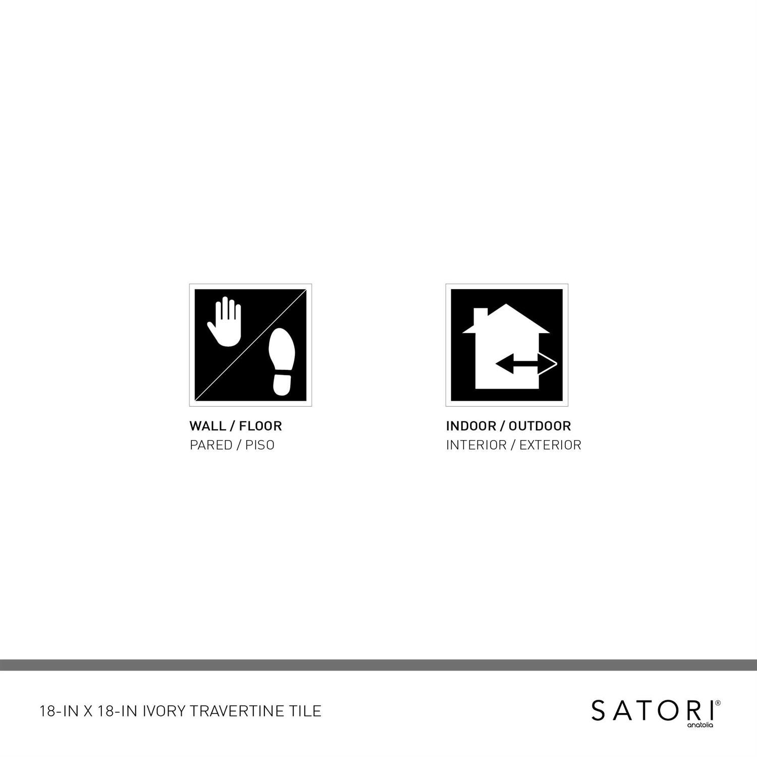 Satori Ikon 12-in x 24-in Matte Porcelain Floor and Wall Tile 1001-0158-0 - Zenithce