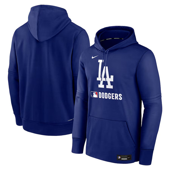 Los Angeles Dodgers Royal Collection Performance Pullover Hoodie - Zenithce