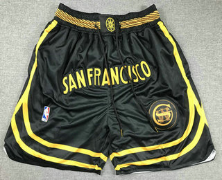 Golden State Warriors Back 2023 City Edition Swingman Stitched Shorts - Zenithce