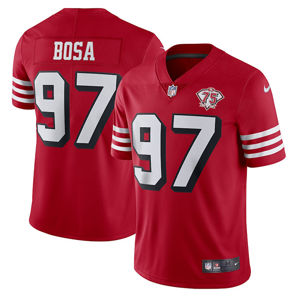 San Francisco 49ers #97 Nick Bosa Stitched Jersey - Zenithce