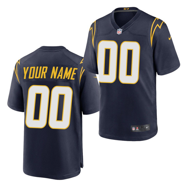 Los Angeles Chargers Customized Custom Navy Vapor Untouchable Limited Stitched Jersey - Zenithce