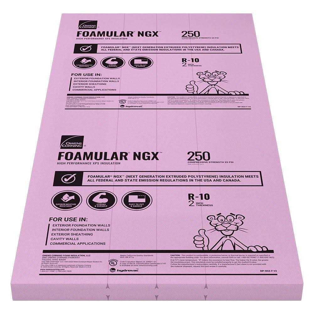 Owens Corning 16 in. W x 48 in. L 6.7 Unfaced Fiberglass Insulation Roll 5.33 sq ft MPLS - Zenithce