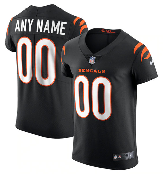 Cincinnati Bengals Customized Name Black Vapor Untouchable Limited Stitched Jersey - Zenithce