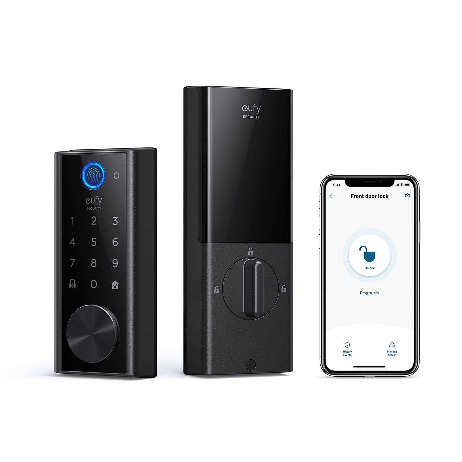 eufy Security Smart Lock C220 Fingerprint Keyless Entry Door Lock - Zenithce