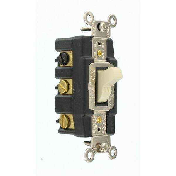 Leviton 20 Amp Double-Pole Toggle Switch Industrial 1286 - Zenithce