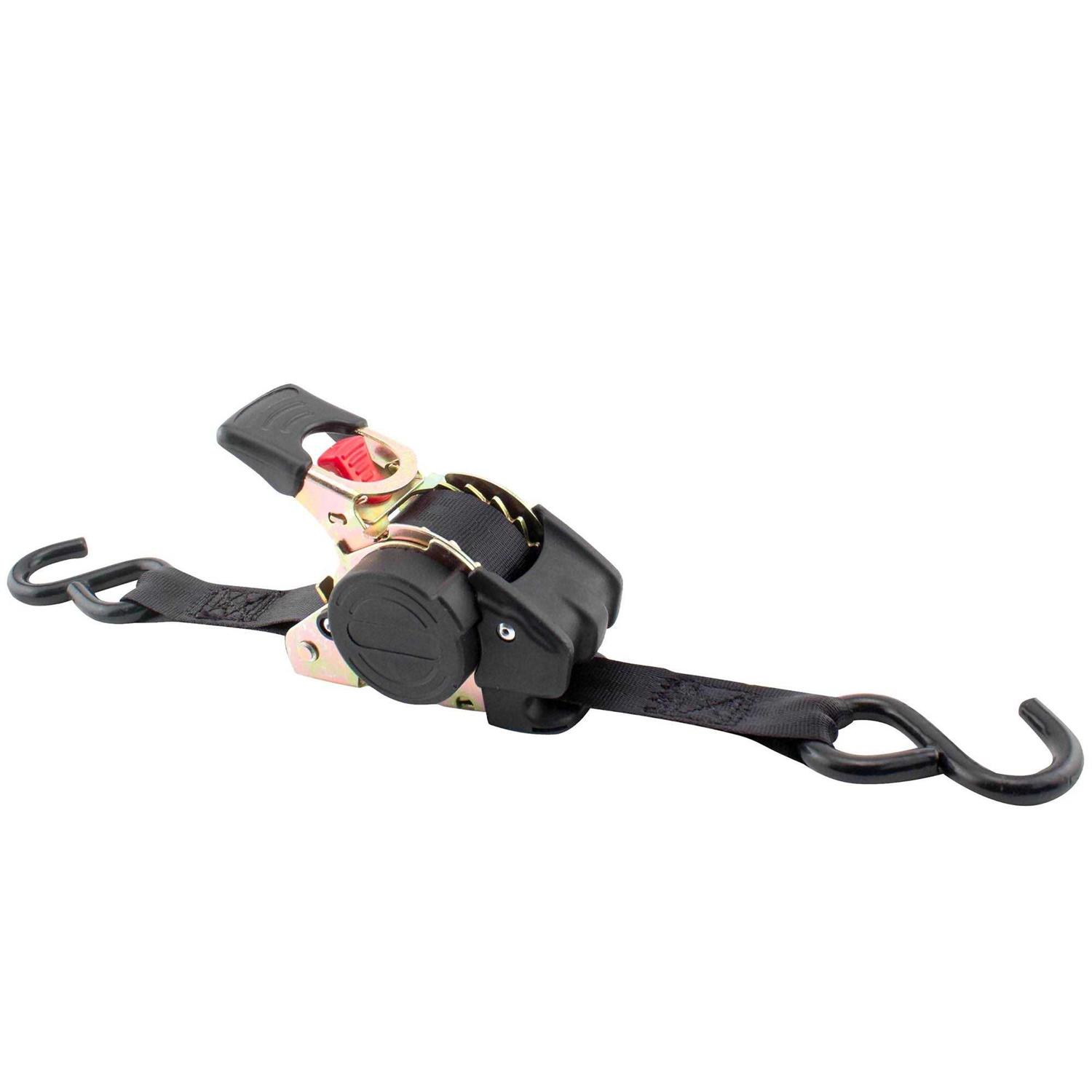 Erickson Retractable Ratchet Tie-Down Straps 34415 - Zenithce
