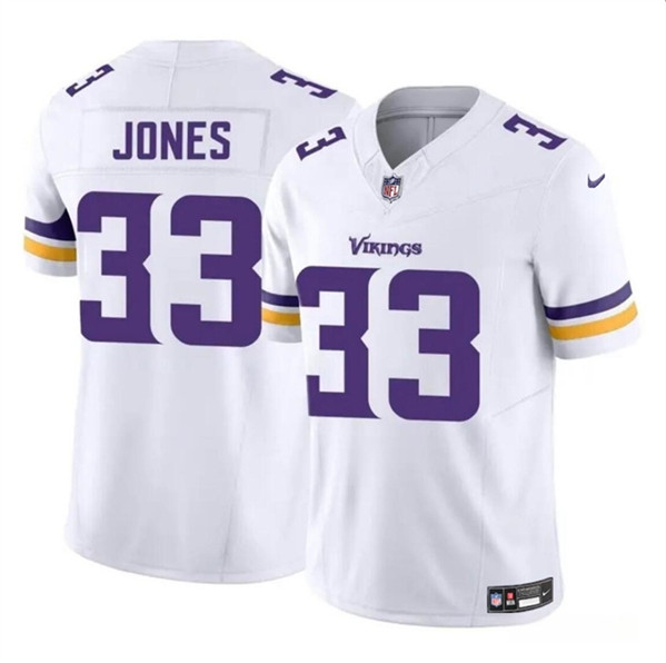 Minnesota Vikings #33 Aaron Jones White F.U.S.E. Vapor Untouchable Limited Stitched Jersey - Zenithce