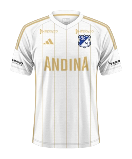 Millonarios Away Soccer jersey 2024/25 - Zenithce