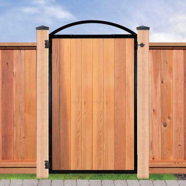 Nuvo Iron Frame Gate Pro ARCHED 6-Board PRO6 - Zenithce