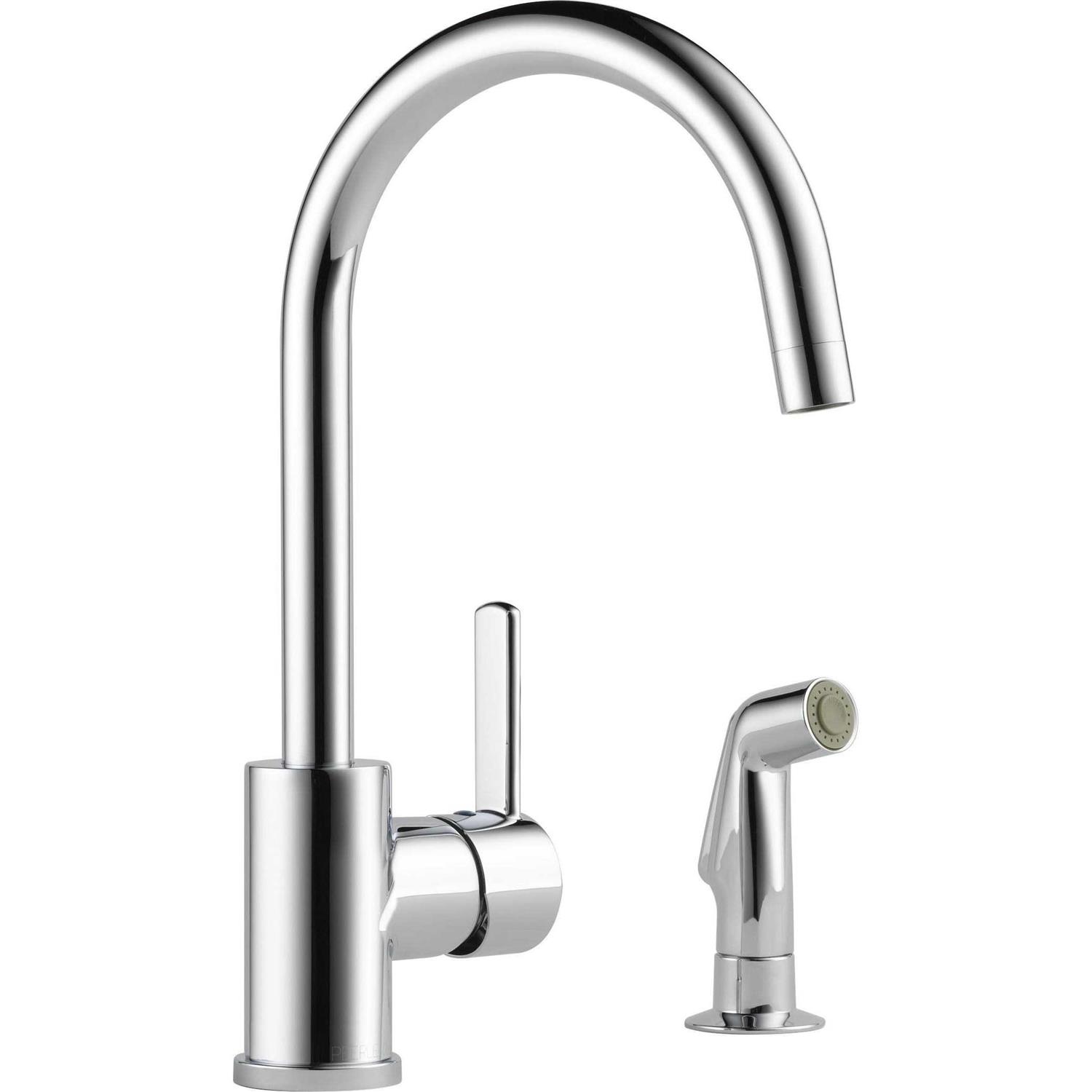 Peerless P299305LF Two Handle Wall Mounted Kitchen Faucet - Zenithce