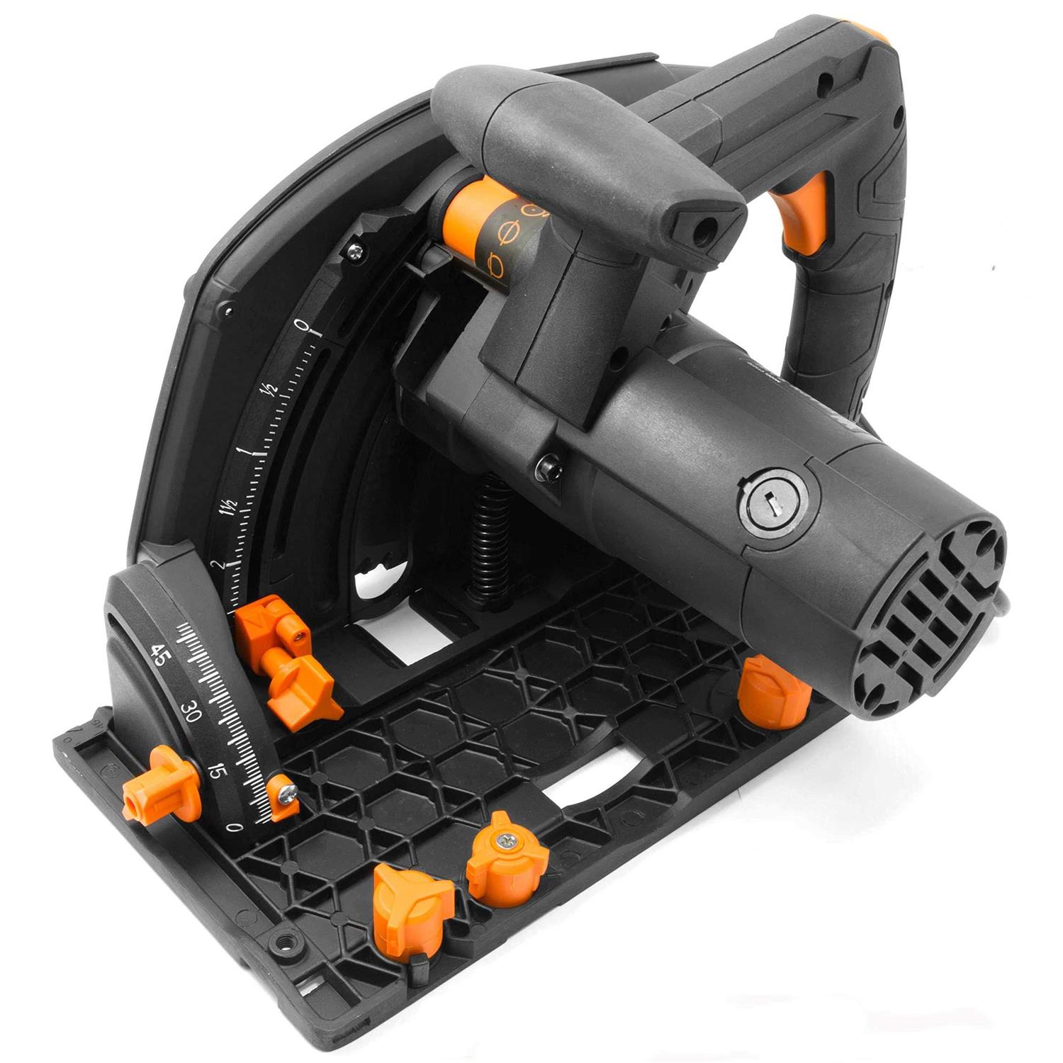 WEN 110-Inch Track Saw Track Guide Rail and Adapters - Zenithce