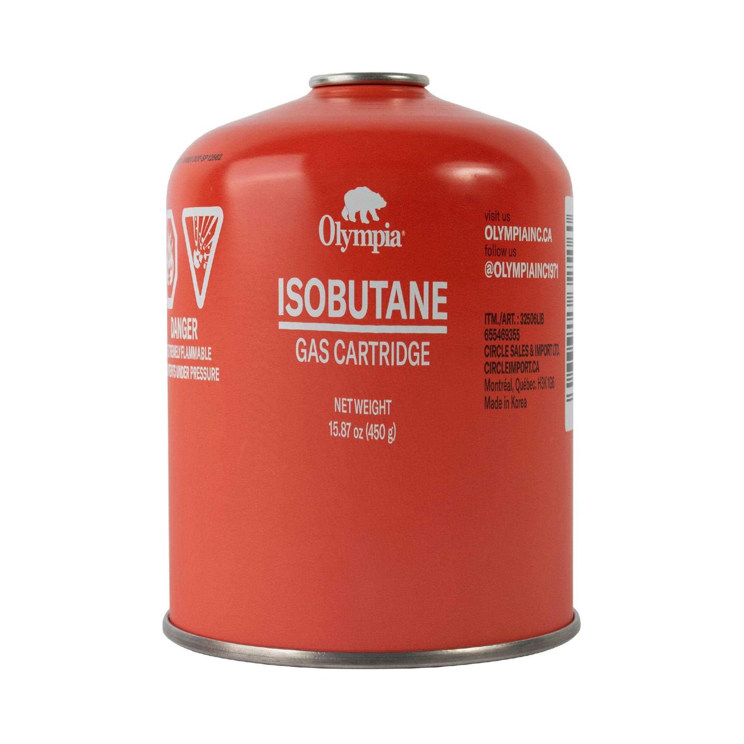 Olympia Brand Isobutane / Propane Mix Fuel Cartridge - Zenithce
