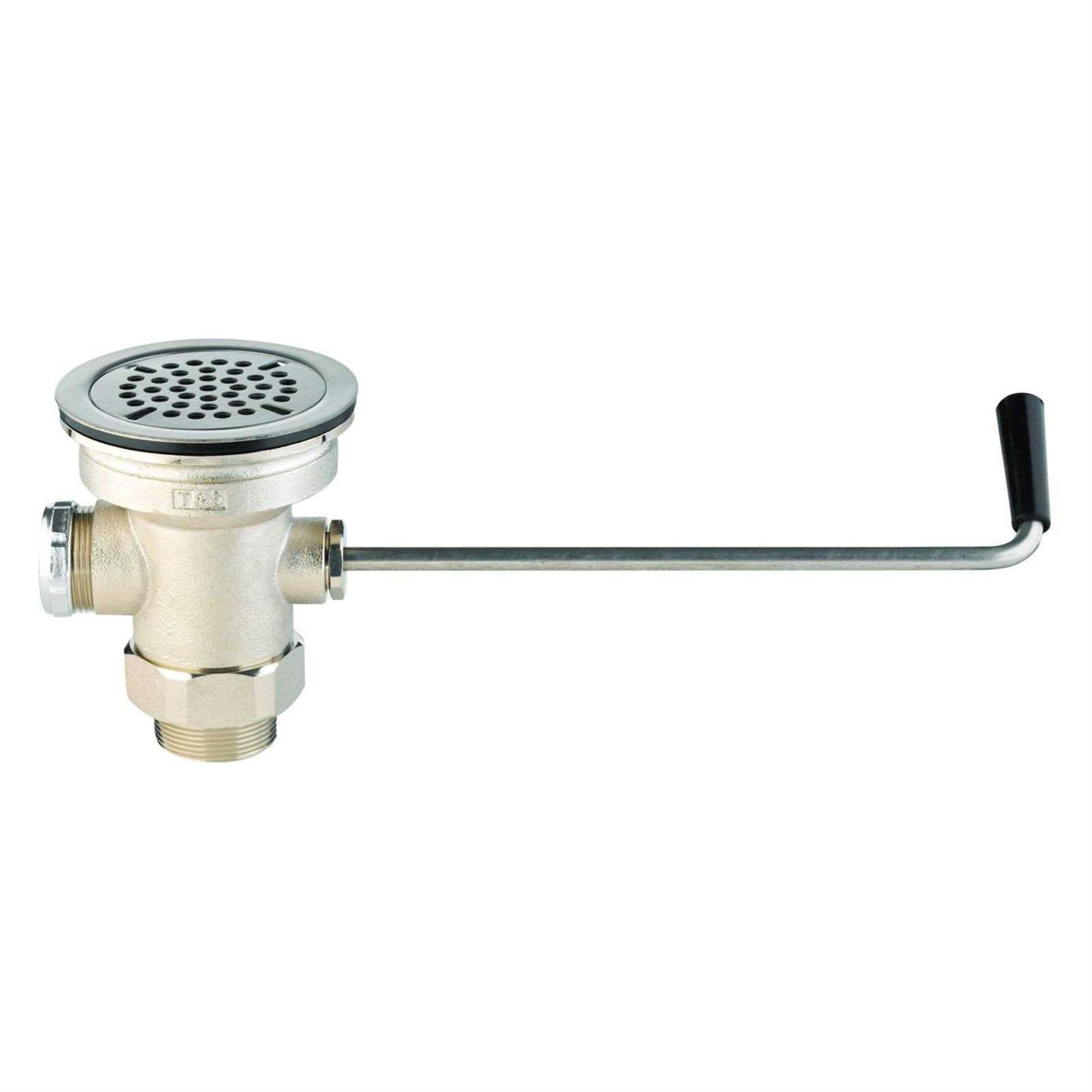 T&S Brass B-3950 Twist Handle Waste Valve - Zenithce
