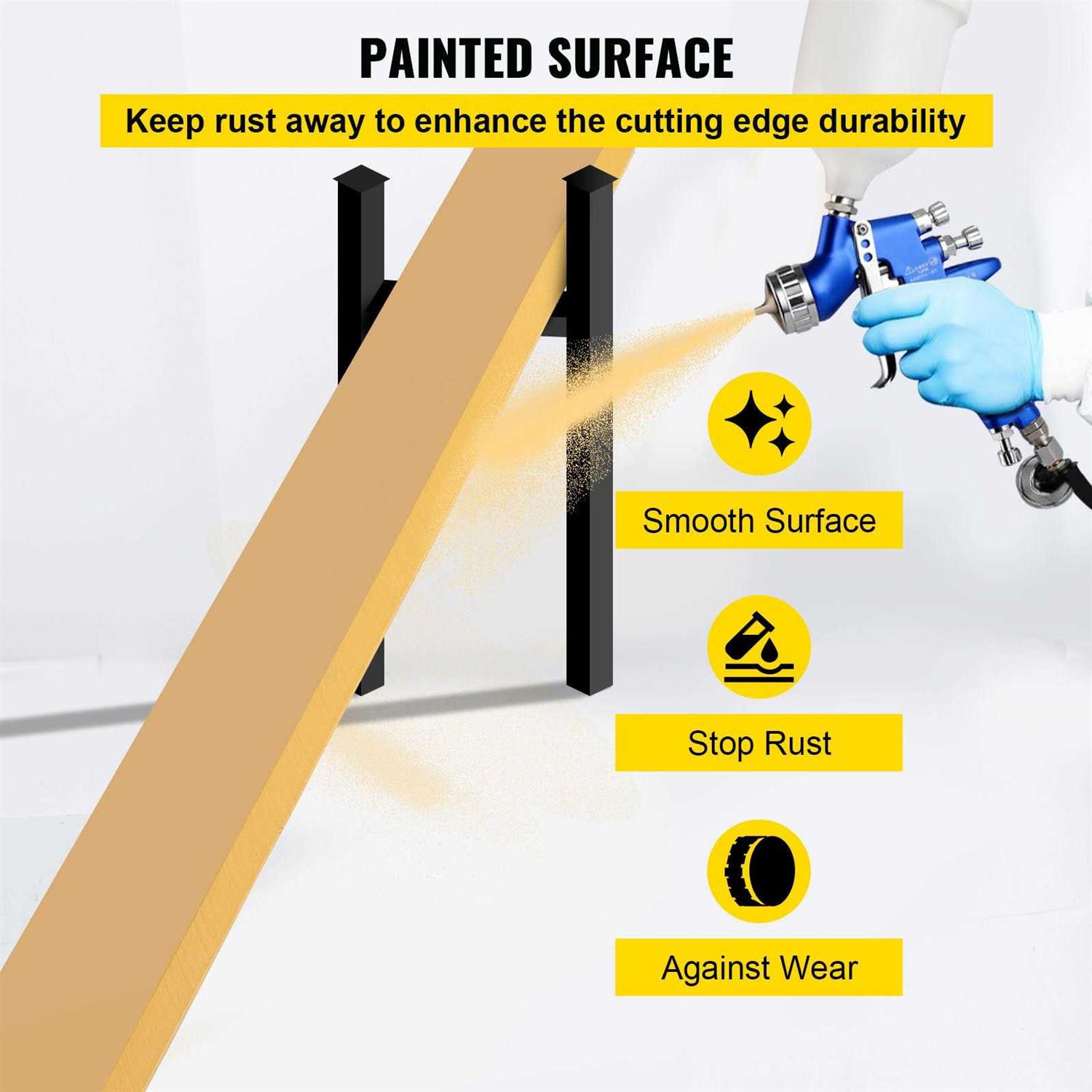 VEVOR Bucket Cutting Edge Bucket Edge Weld-on and Bolt-on Advanced Cutting Edge 16Mn CDRBYCYC - Zenithce