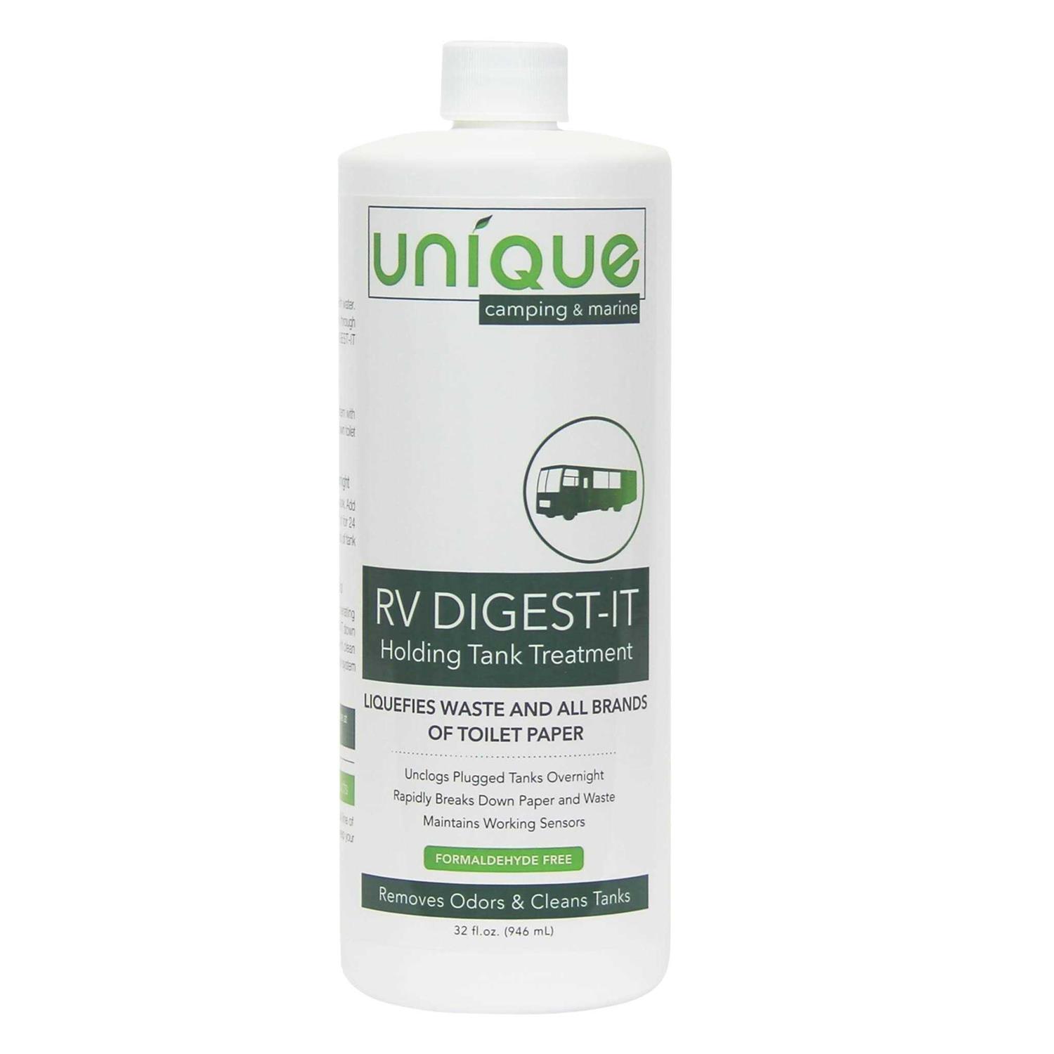 Unique RV Digest-It Black Tank Treatment Concentrated Drop-In Pod Toilet Treatment - Zenithce