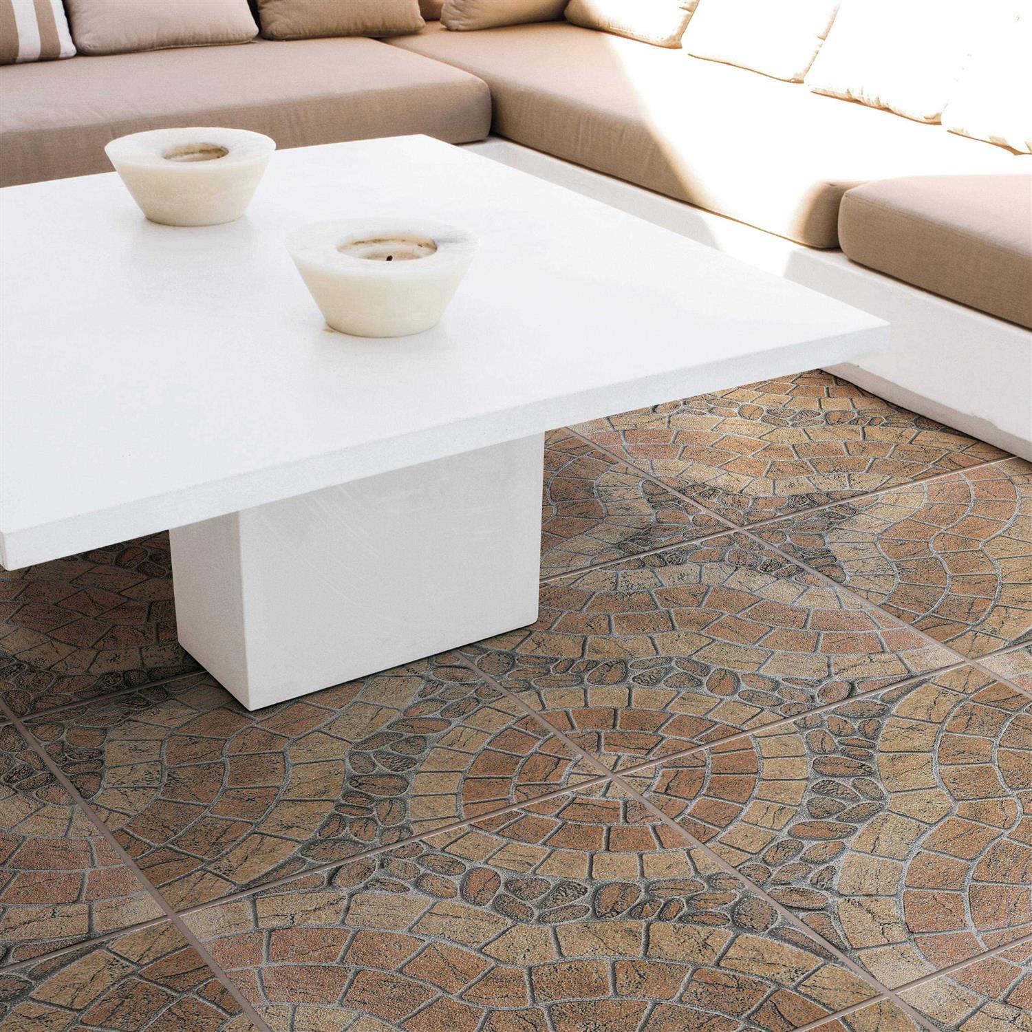Merola Tile D’Anticatto Decor Triangoli Porcelain Floor and Wall Tile - Zenithce