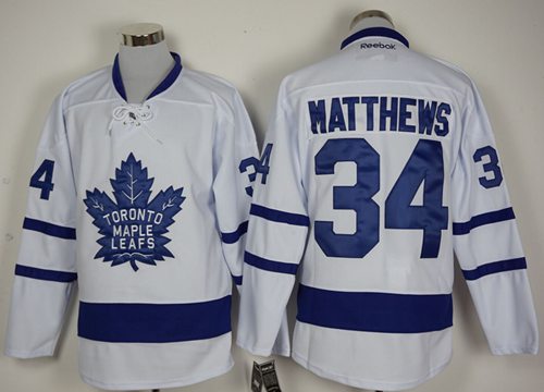 Maple Leafs #34 Auston Matthews White New Stitched Jersey - Zenithce