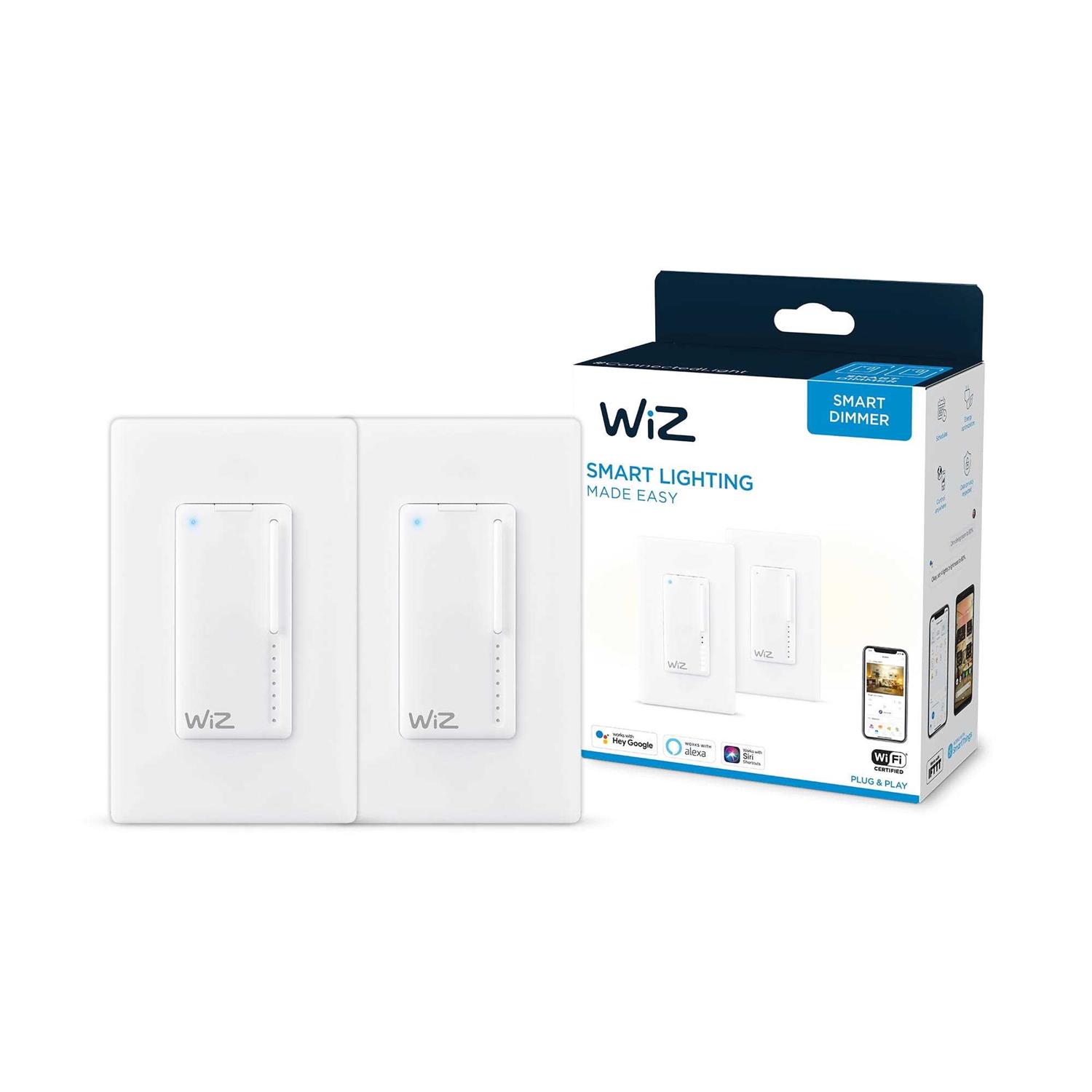 WiZ Connected Portable Button, Smart Control with WiZ App and 2.4Ghz Wi-Fi 604389 - Zenithce