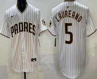 San Diego Padres #5 Ramon Laureano White Limited Jersey - Zenithce