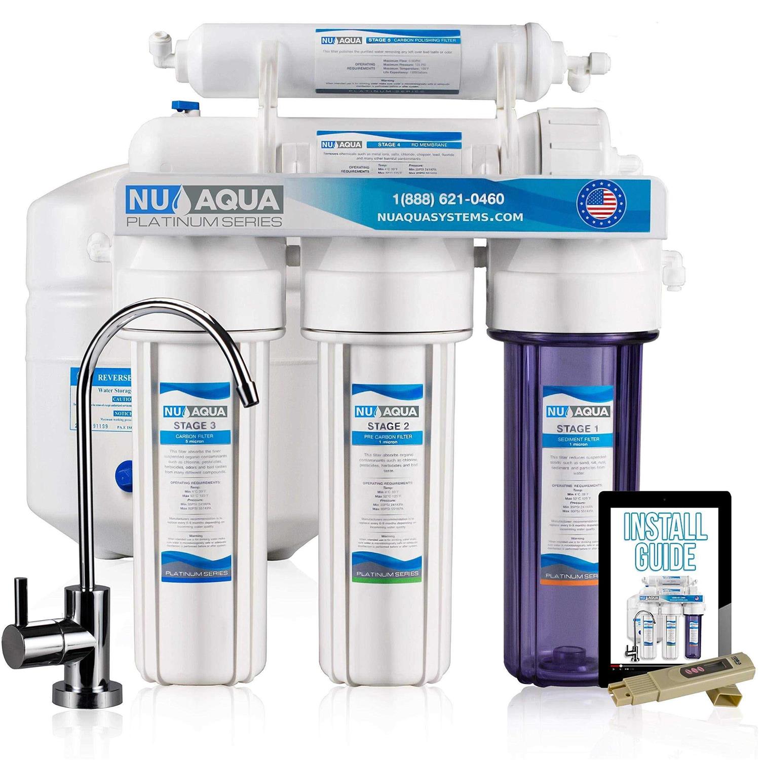 Nu Aqua 3 Stage Whole House Water Filtration System - Zenithce