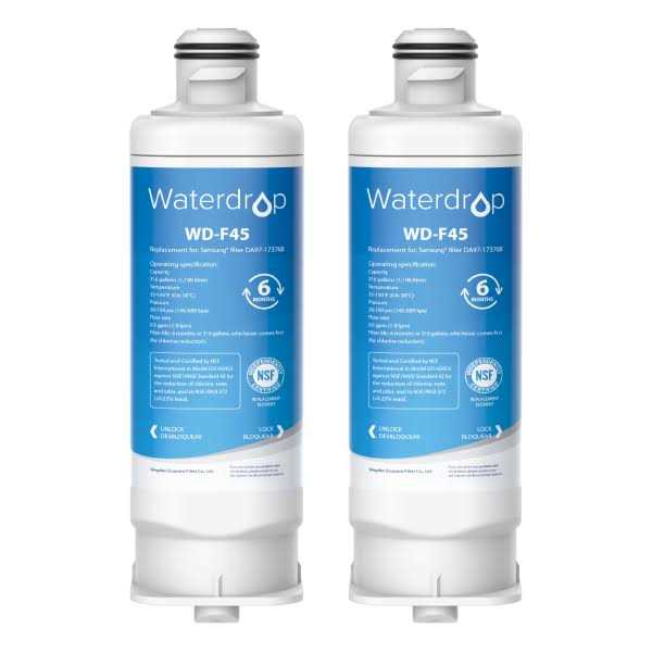 Waterdrop DA29-00020B Refrigerator Water Filter Replacement for Samsung - Zenithce