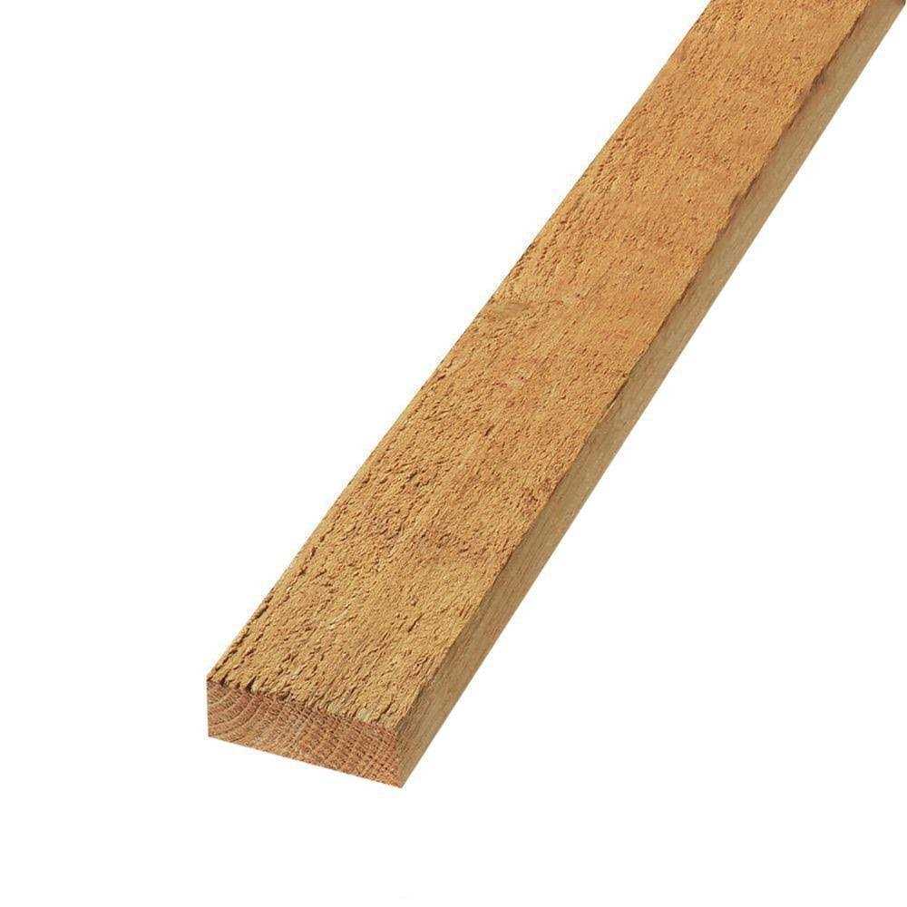 Outdoor Essentials 2 in. x 3 in. x 8 ft. Black Stained Pine Fence Panel Backer Rail - Zenithce