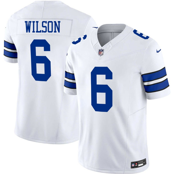 Dallas Cowboys #6 Donovan Wilson White 2025 F.U.S.E Vapor Untouchable Limited Football Stitched Jersey - Zenithce