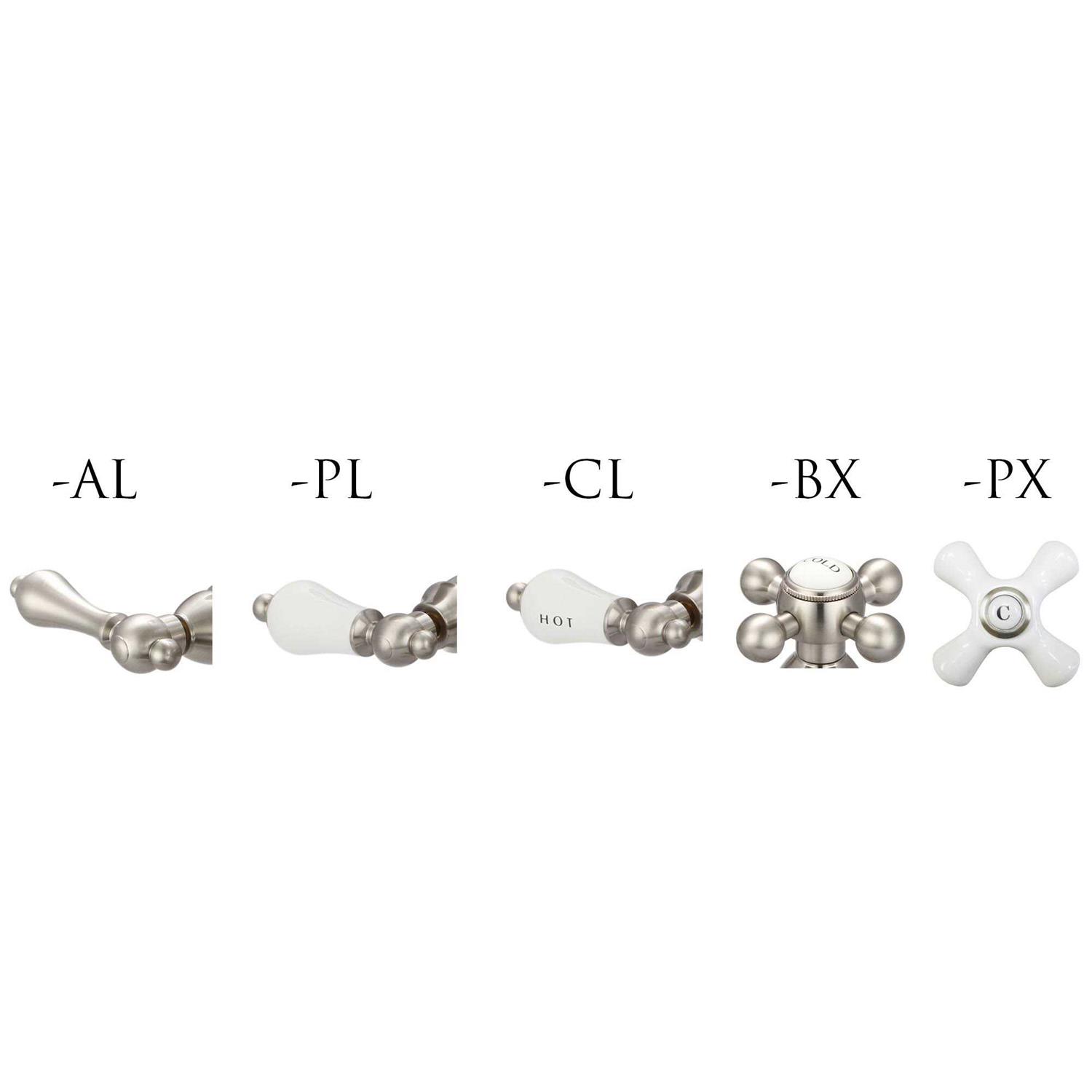 Water Creation F1-0003 Vintage Classic Basin Cocks Lavatory Faucets - Zenithce