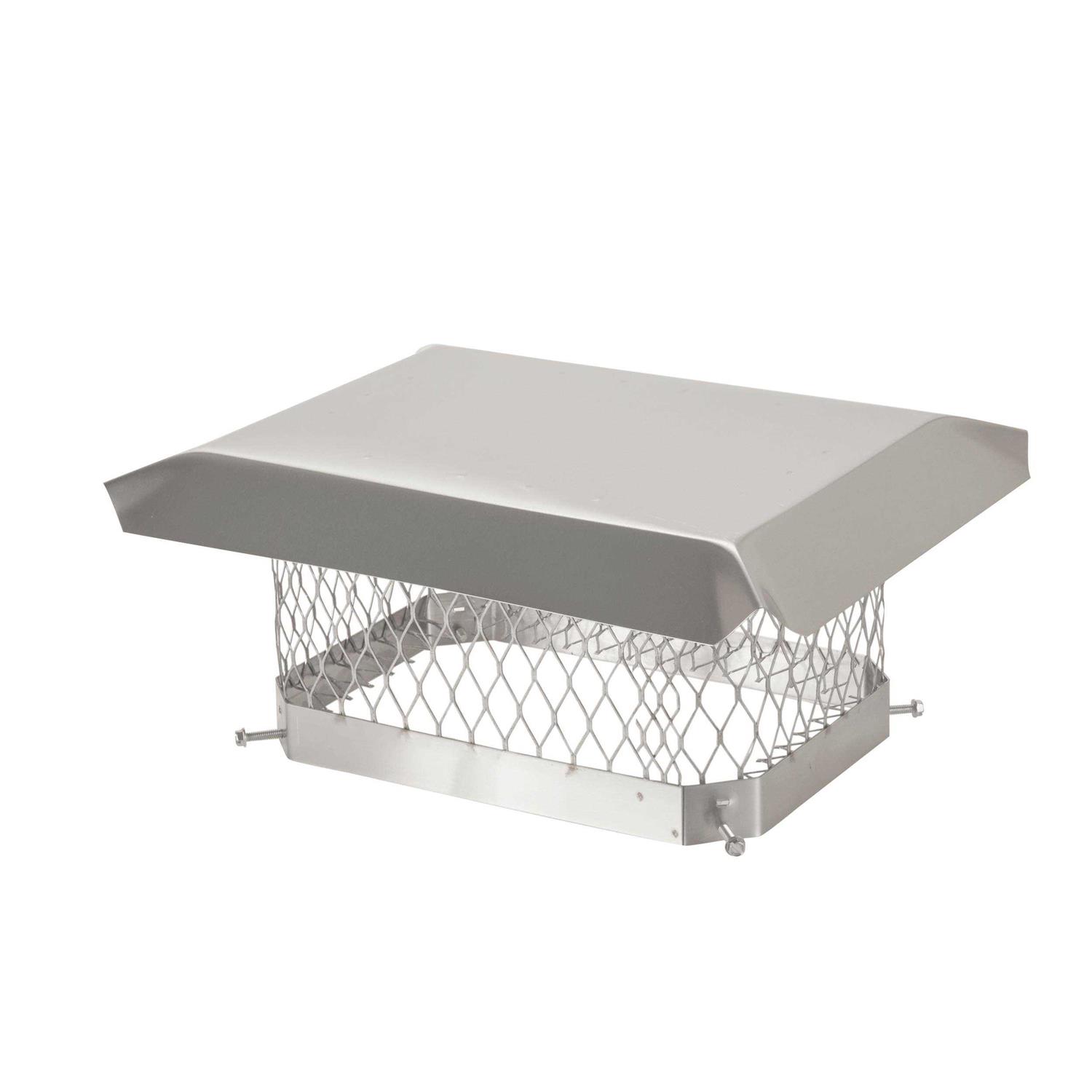 Shelter SCADJ-L Adjustable Chimney Cap Steel Black - Zenithce