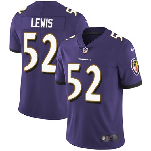 Baltimore Ravens #52 Ray Lewis Purple Vapor Untouchable Limited Jersey - Zenithce
