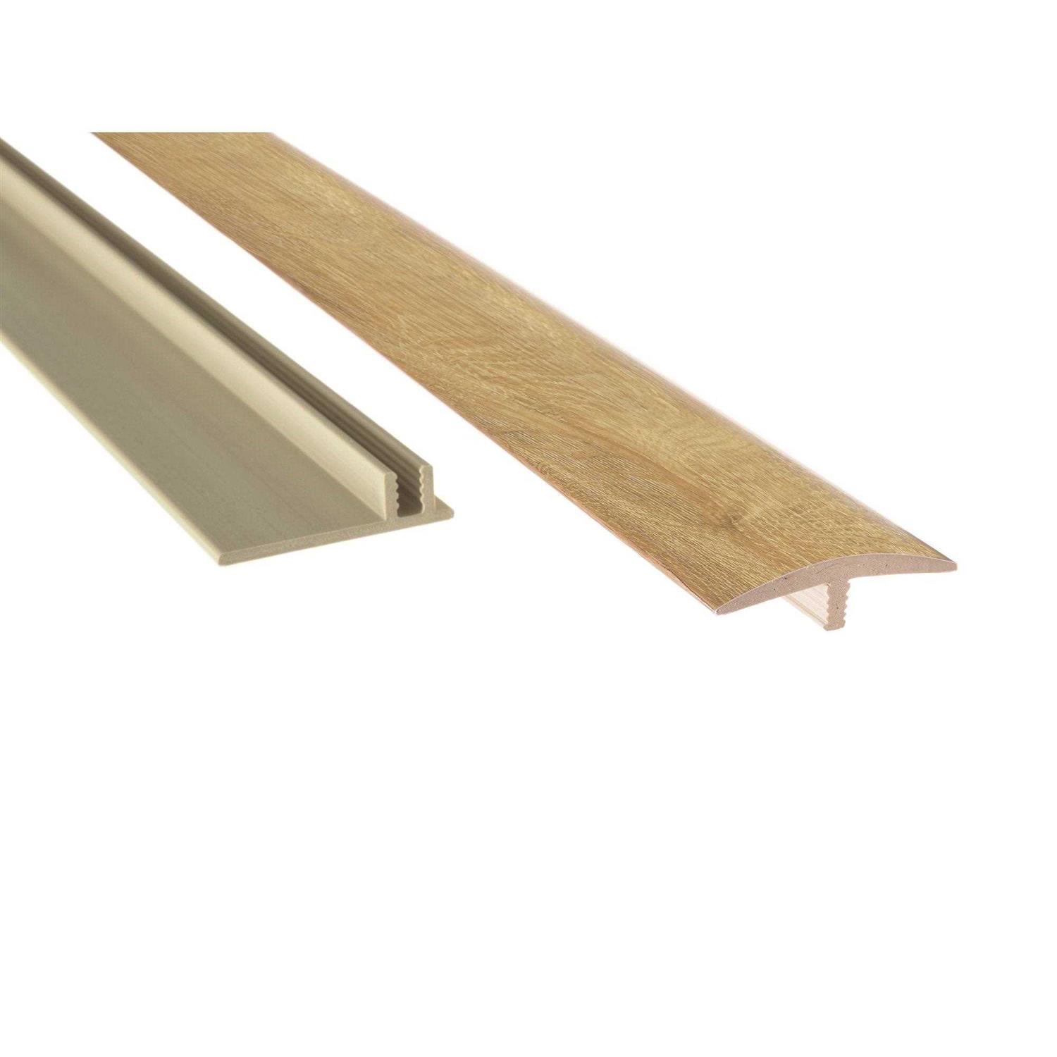 NewAge Flooring 46 in. T-Molding Transition Strip - Zenithce