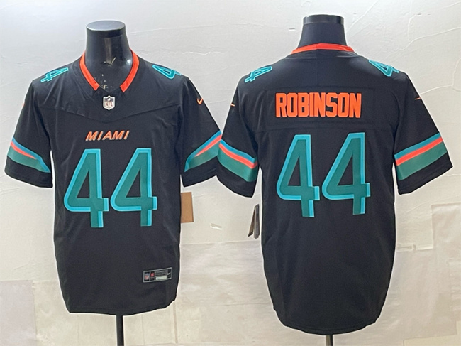Miami Dolphins #44 Chop Robinson Black 2025 F.U.S.E. “Rivalries” Vapor Limited Stitched Jersey - Zenithce
