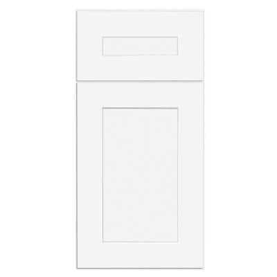 Luxxe Cabinetry Newhaven 0.75-in W x 30-in H x 12-in D MWEP30-NPW - Zenithce