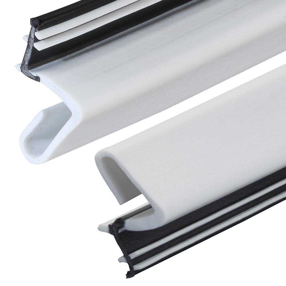 M-D 81 in. Beige Vinyl Clad Replacement Weatherstrip - Zenithce