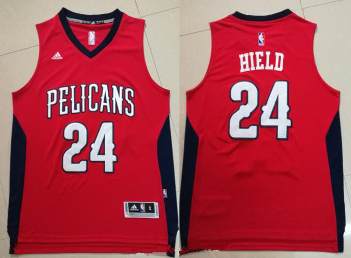 New Orleans Pelicans #24 Buddy Hield Red Stitched Adidas Revolution 30 Swingman Jersey - Zenithce