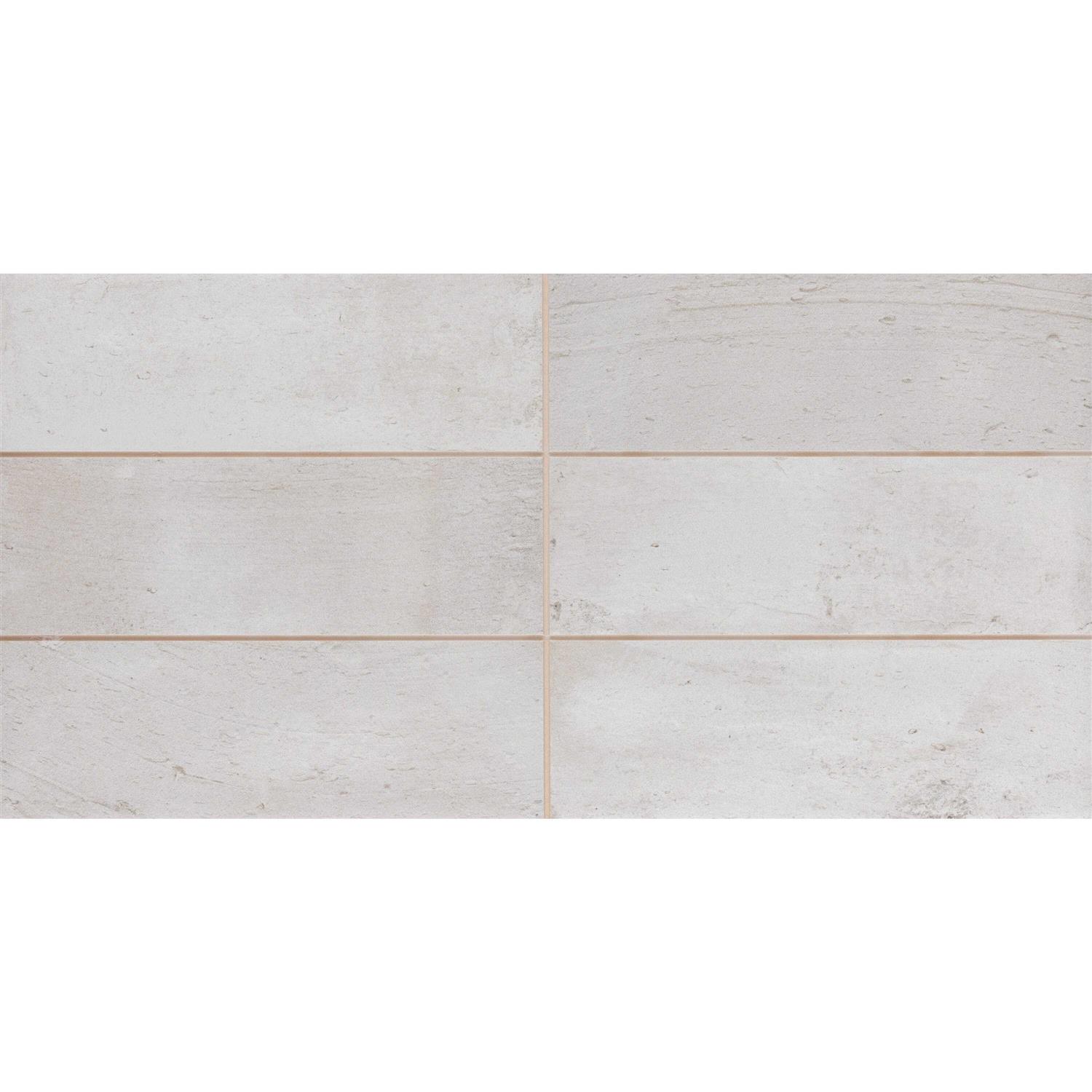 Merola Tile Mud 7-7/8 x 15-3/4 Ceramic Wall Tile - Zenithce