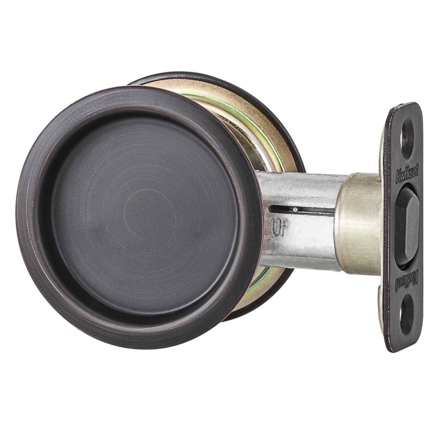 Kwikset Round Passage Pocket Door Lock 334-514 - Zenithce