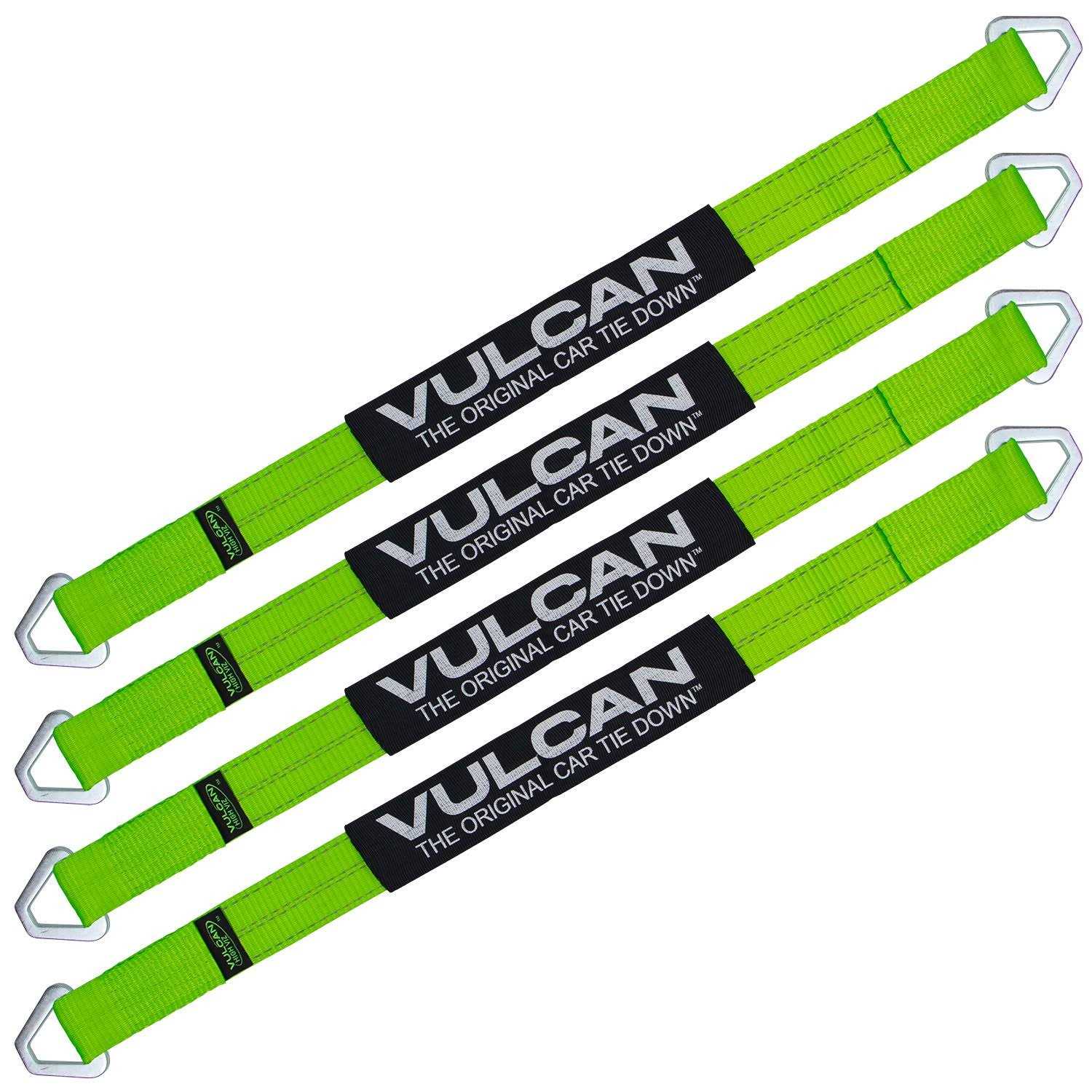 VULCAN Car Tie Down Axle Strap with Wear Pad 2 Inch x - Zenithce