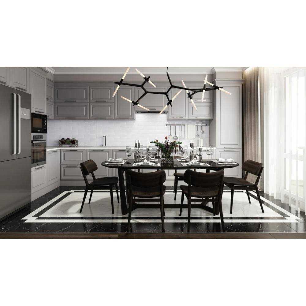Giorbello Bright White 3 in. x 6 in. x 8 mm Glass Subway Tile - Zenithce