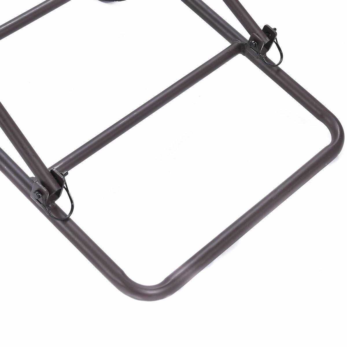 Costway Kids Kitchen Step Stool with Double Safety Rails Toddler Learning Stool - Zenithce