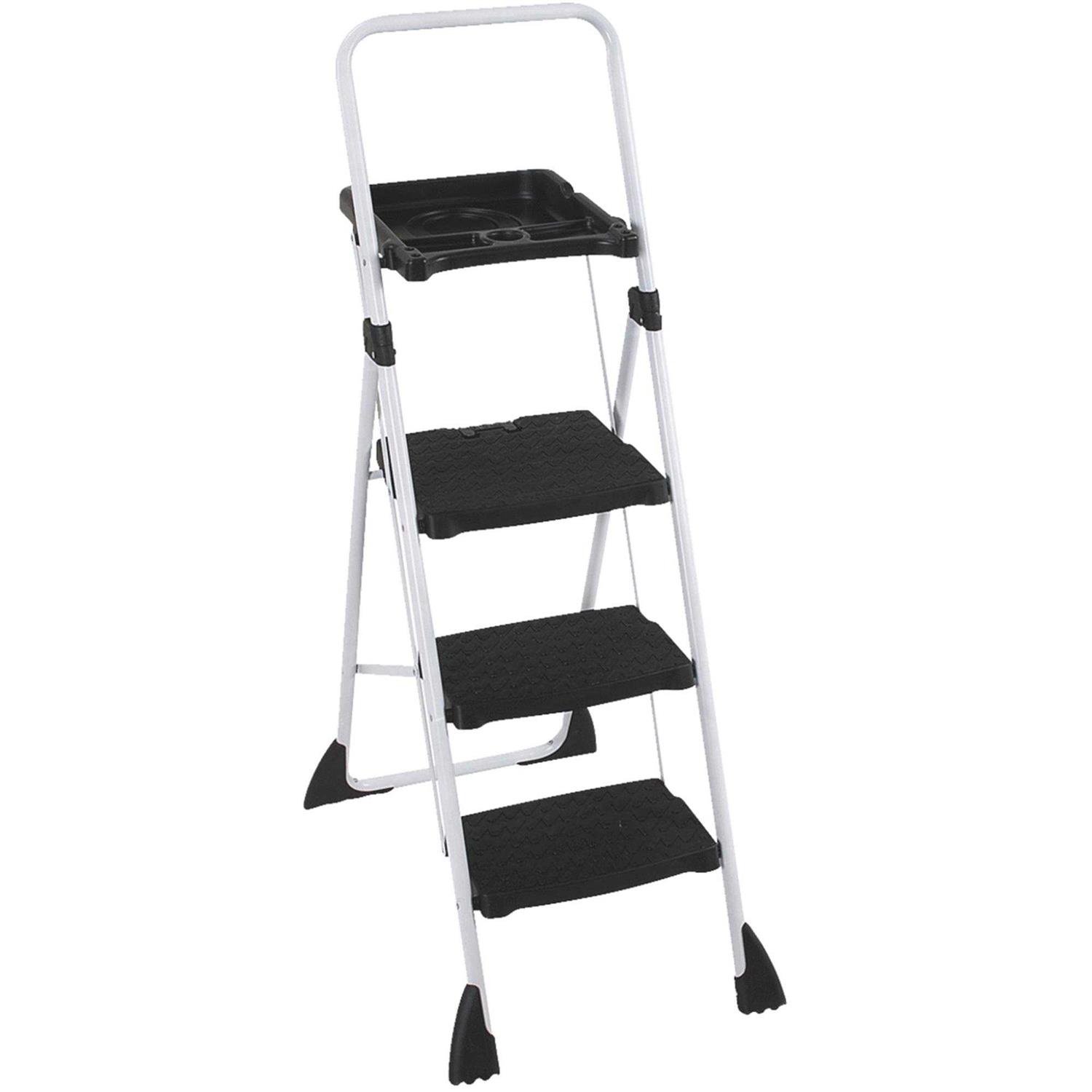 Cosco Stylaire Retro Chair/Step Stool with Flip-Up Seat - Zenithce