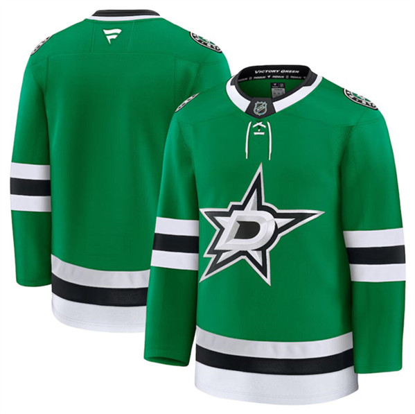 Dallas Stars Blank Green 2024-25 Home Stitched Jersey - Zenithce