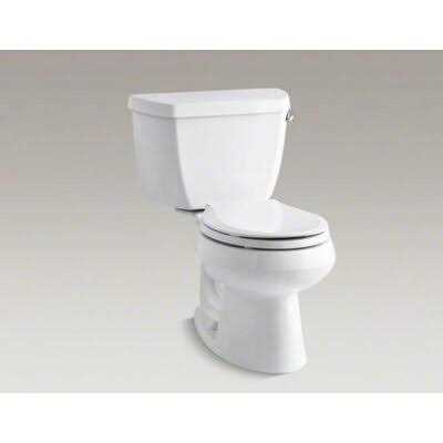 Kohler K-3575-RA Wellworth Classic Two-piece Elongated 1.28 GPF Toilet with right-hand trip lever - Zenithce