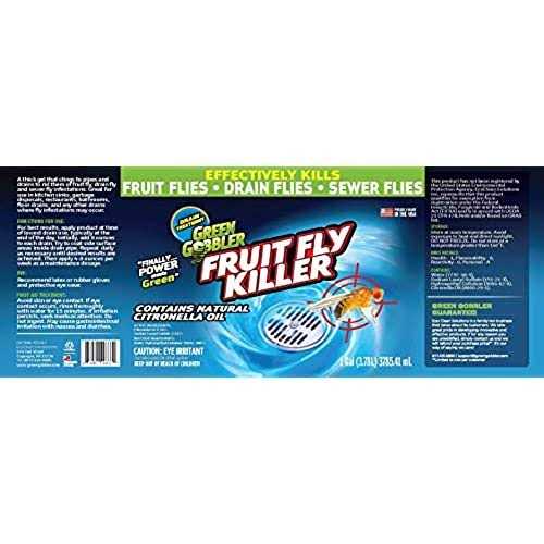 Green Gobbler Fruit Fly Drain Treatment - Zenithce