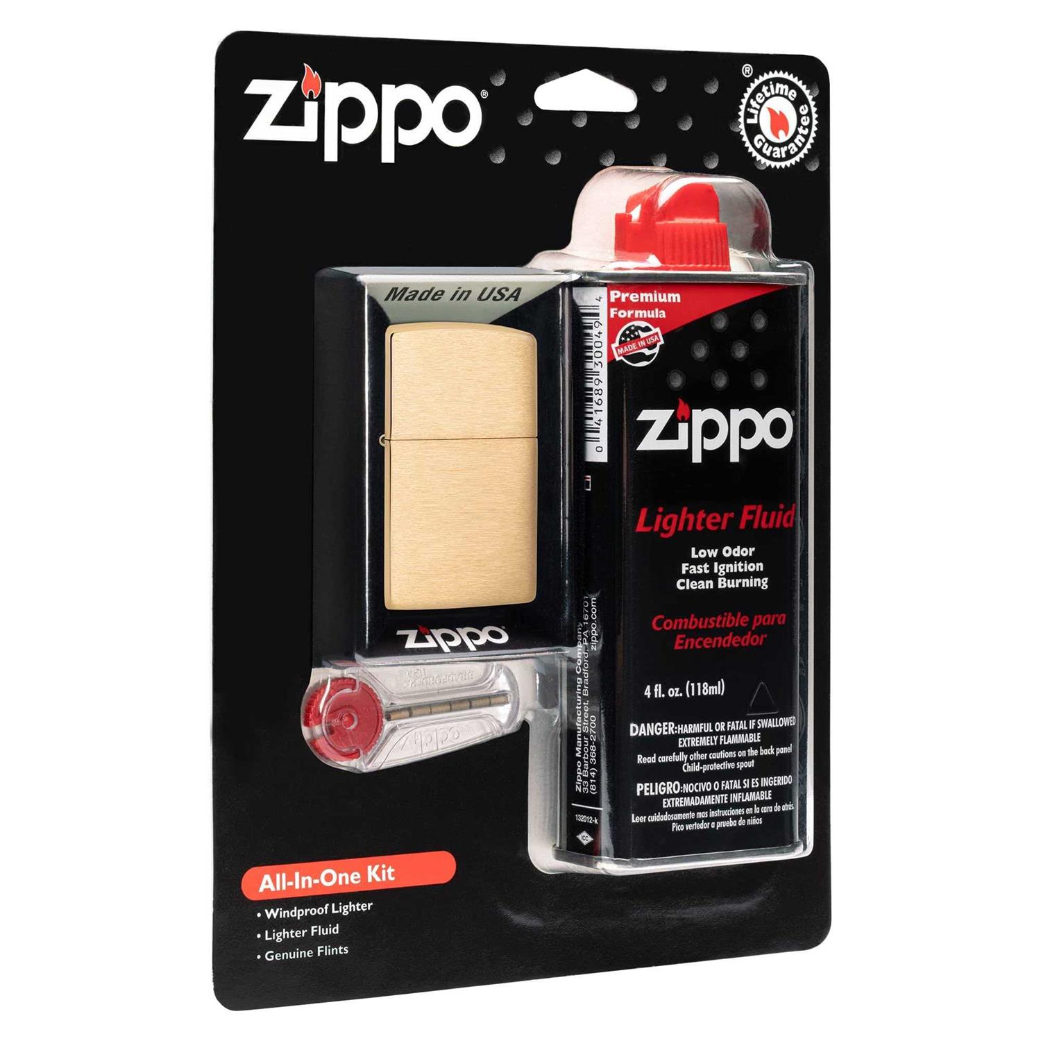 Zippo All-in-One Kit Windproof Lighter - Zenithce