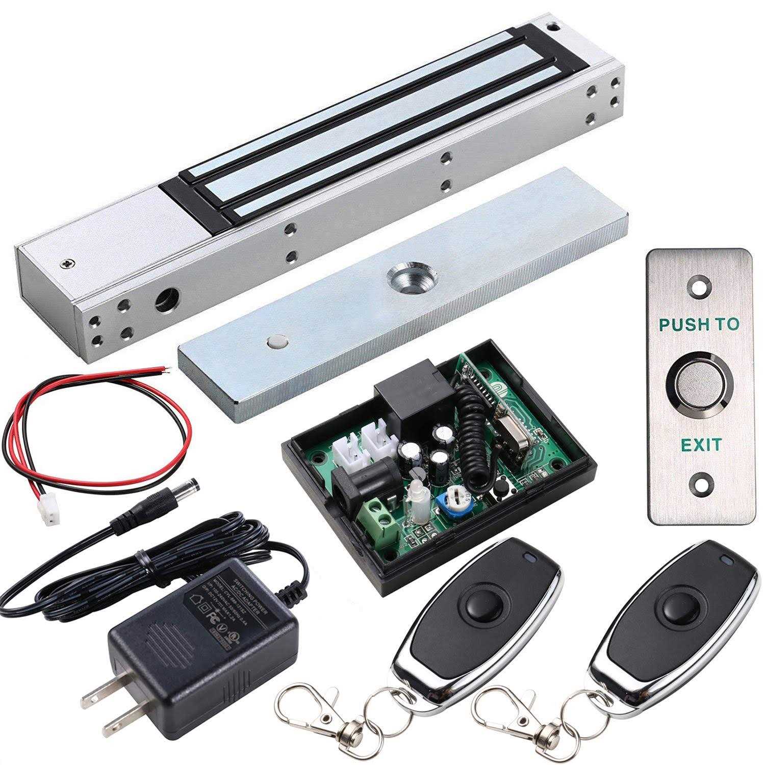 UHPPOTE Access Control Electric Strike Door Lock Fail-secure Kit System With Remote Control - Zenithce