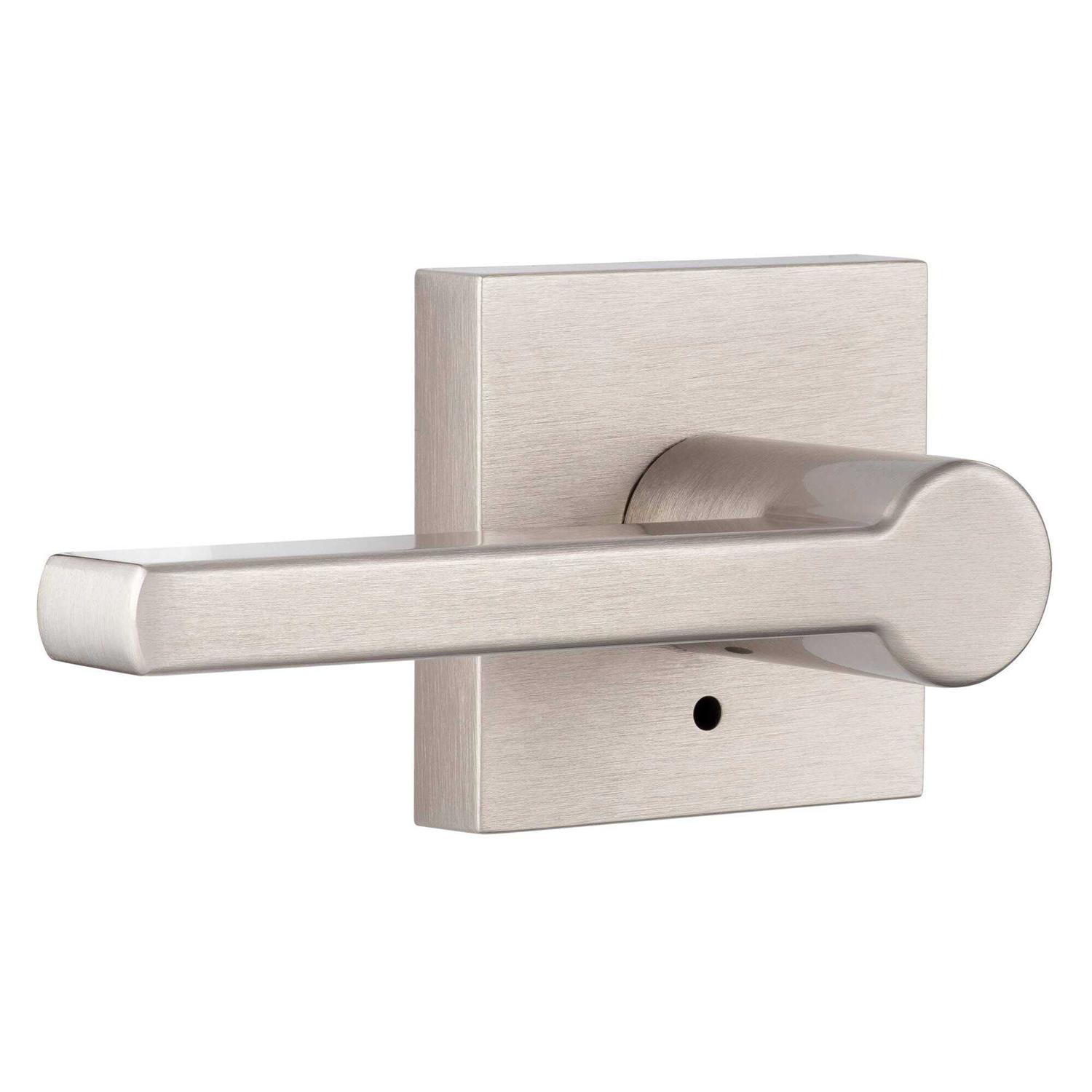 Miseno Lorton Flat Bar Privacy Door Lever Set - Zenithce
