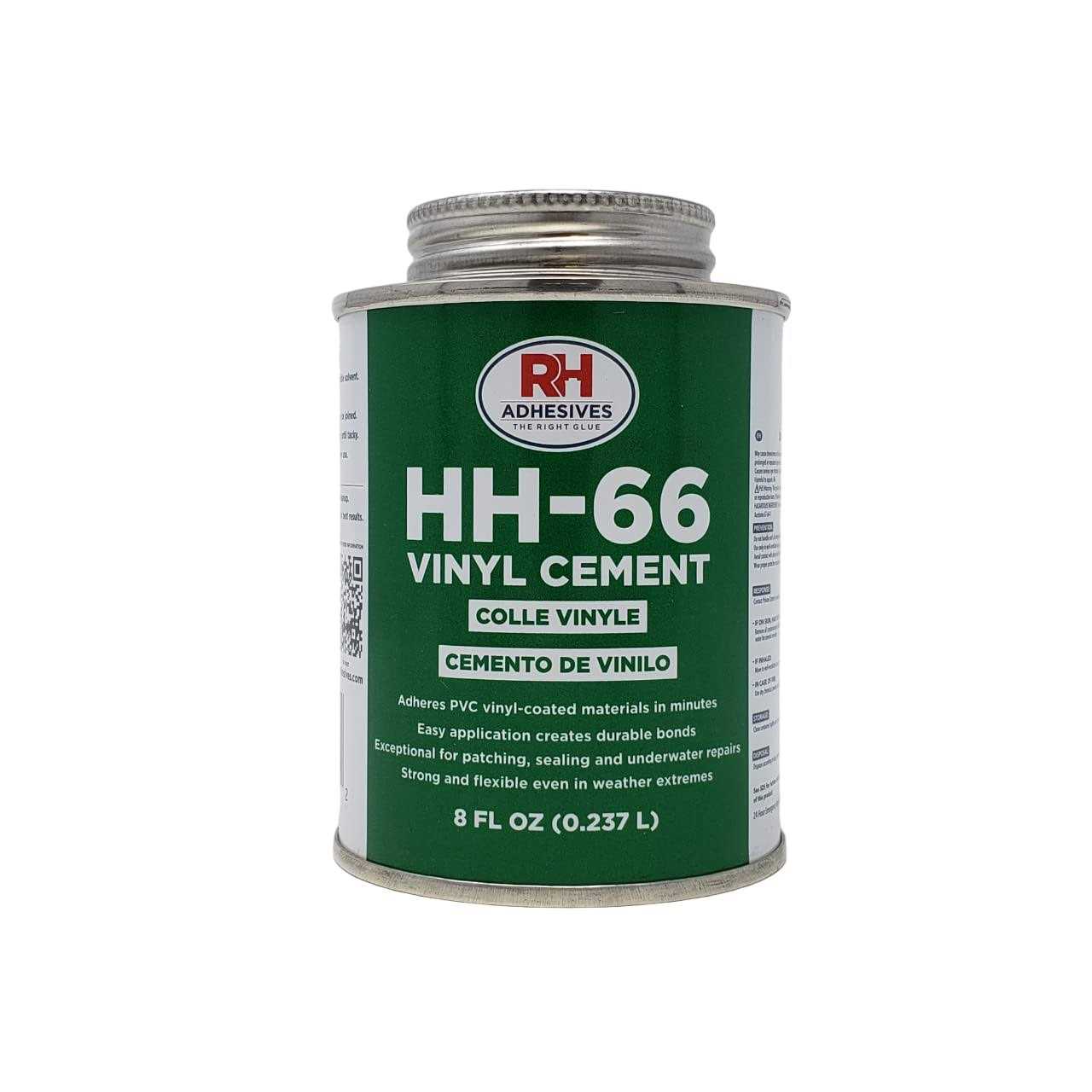 RH Adhesives HH 66 Adhesive Vinyl Cement Glue - Zenithce