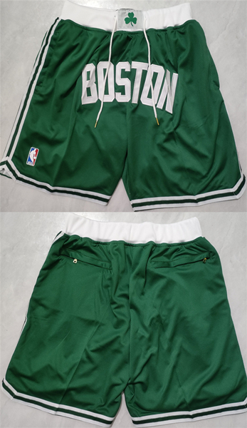 Boston Celtics Green Shorts (Run Small) - Zenithce